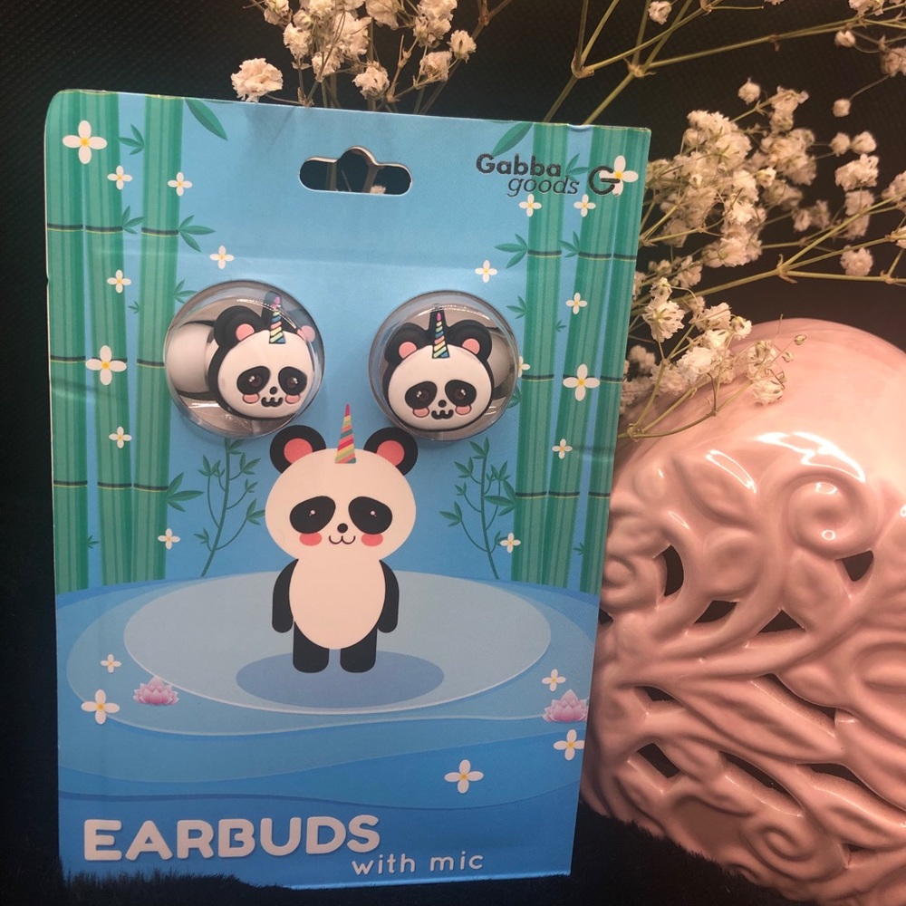Panda earbuds